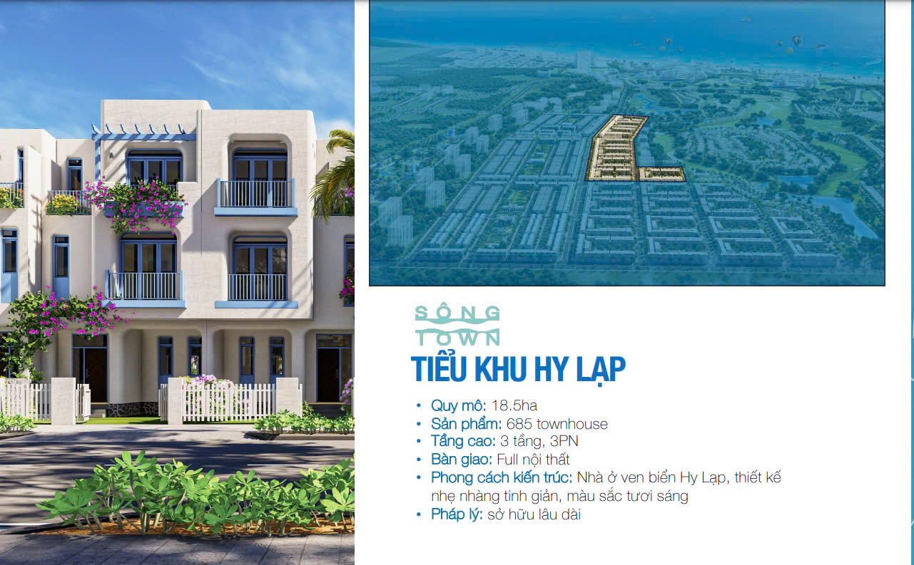 NHà Phố Hy Lạp Sông Town